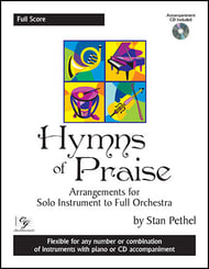 Hymns of Praise Full Score BK/CD cover